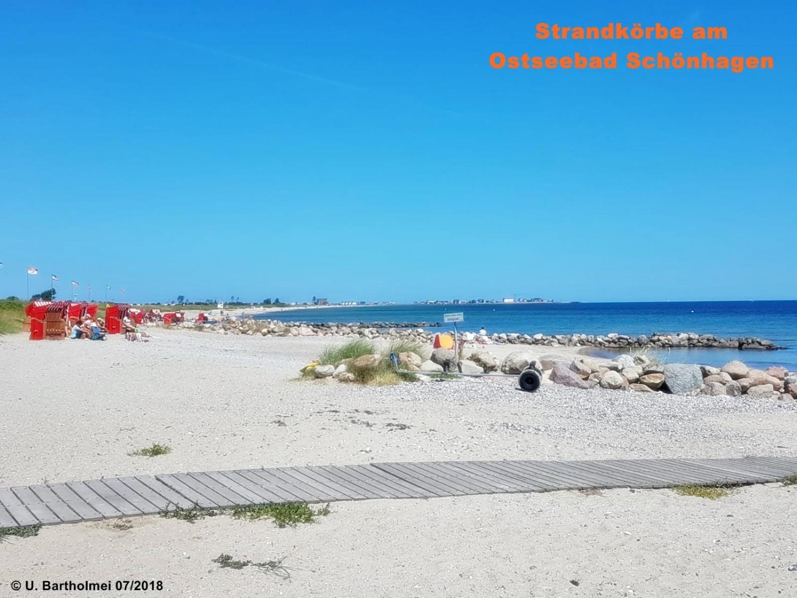Strandgut - das appartement Schönhagen Extérieur photo